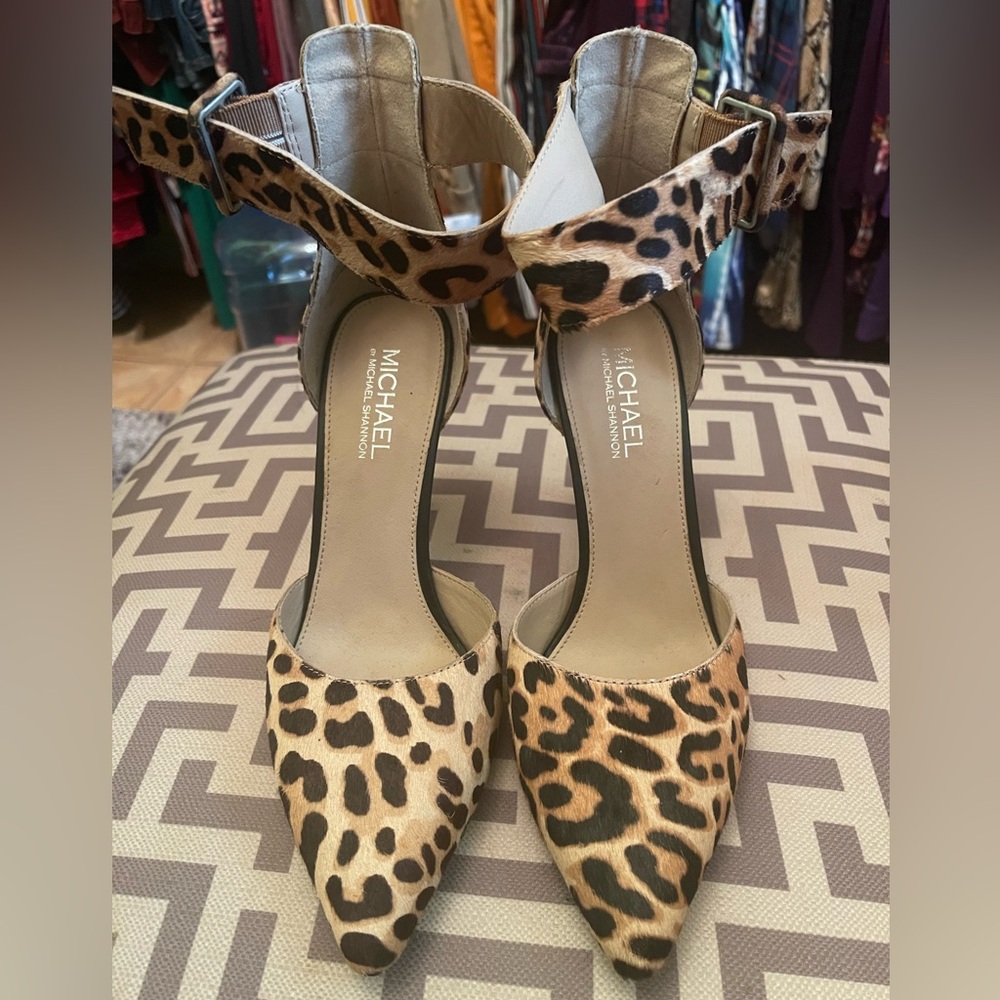 Animal Print Pumps